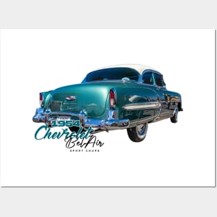 1954 Chevrolet Bel Air Sport Coupe Posters and Art